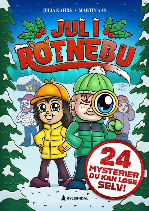 Jul i Rotnebu - 24 mysterier du kan løse selv!