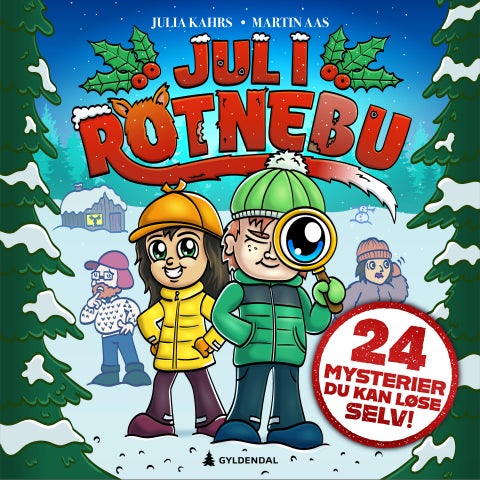 Jul i Rotnebu - 24 mysterier du kan løse selv!