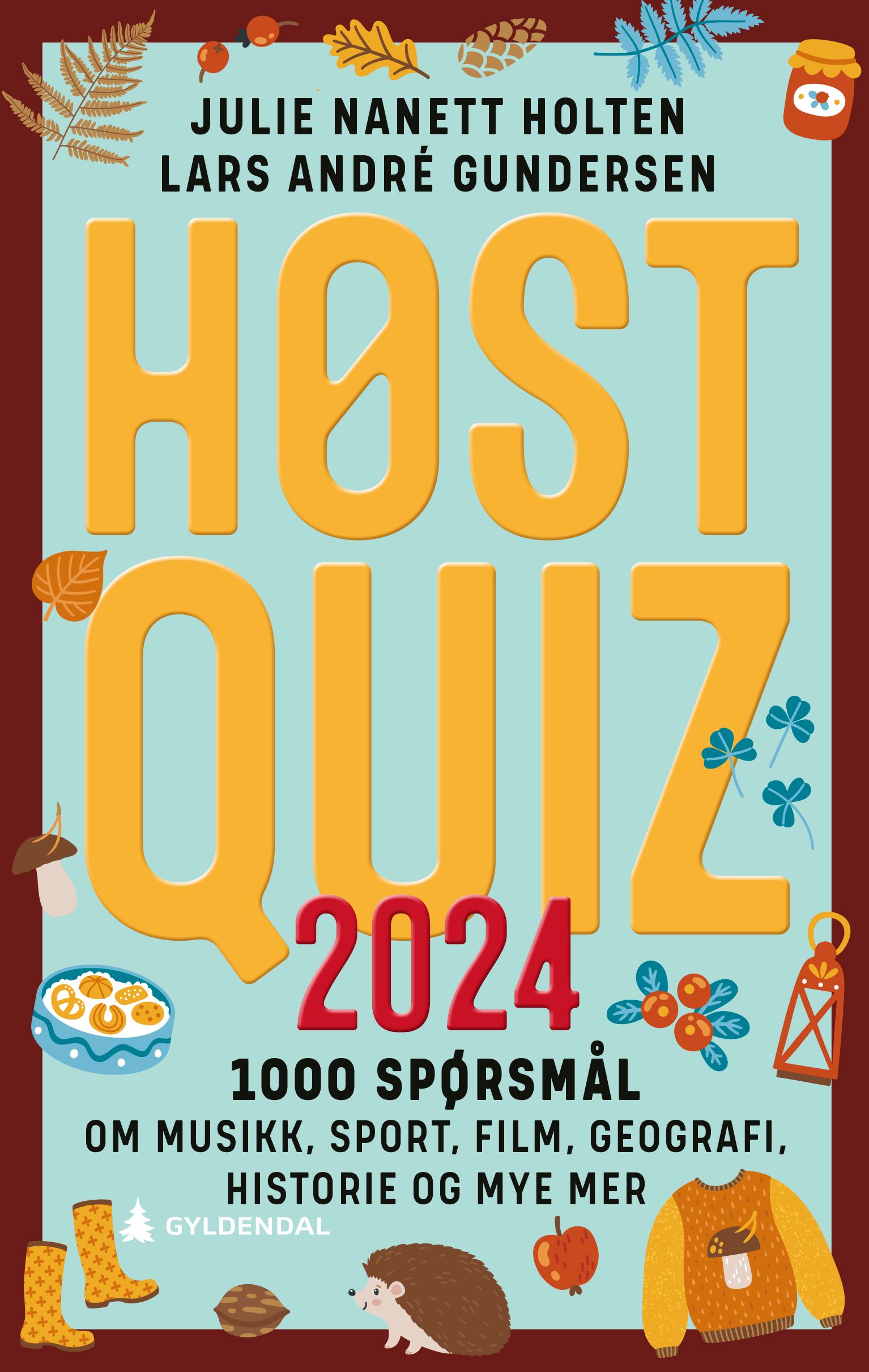 Høstquiz 2024 - 1000 spørsmål om musikk, sport, film, geografi, historie og mye mer
