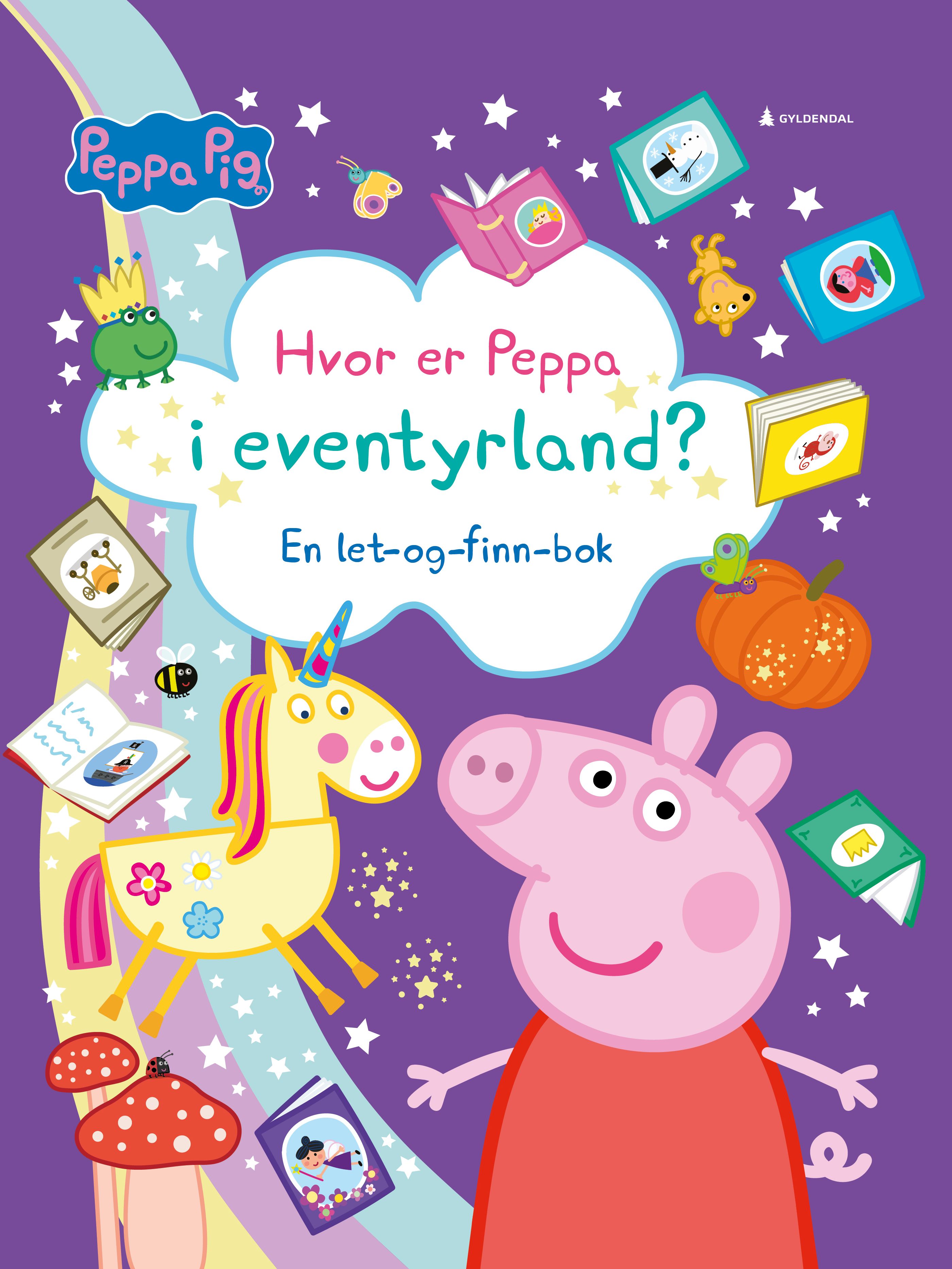 Hvor er Peppa i eventyrland? - en let-og-finn-bok