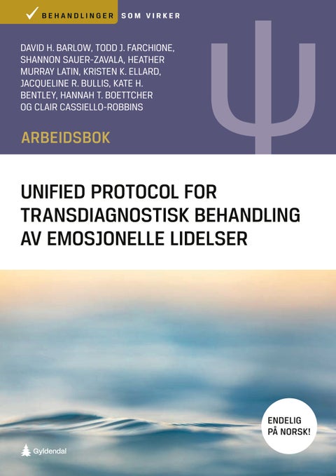 Unified protocol for transdiagnostisk behandling av emosjonelle lidelser - Arbeidsbok