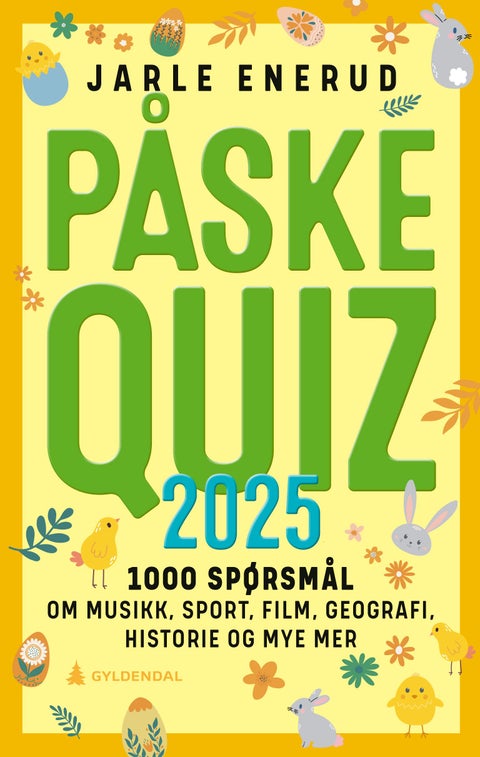 Påskequiz 2025 - 1000 spørsmål om musikk, sport, film, geografi, historie og mye mer