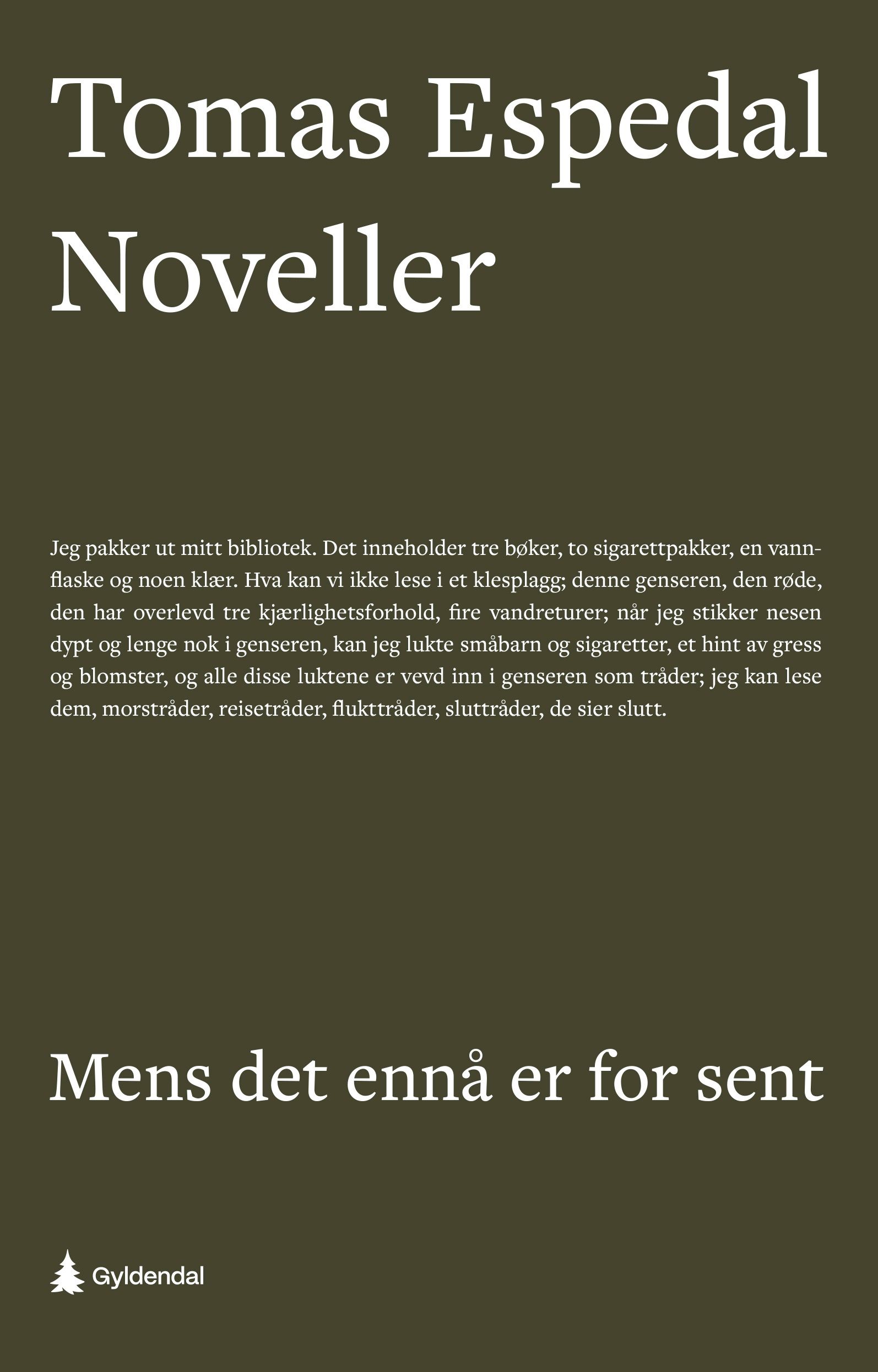 Mens det ennå er for sent - (noveller)