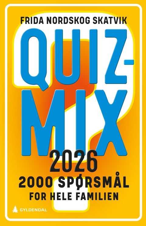 Quizmix 2026 - 2000 spørsmål for hele familien