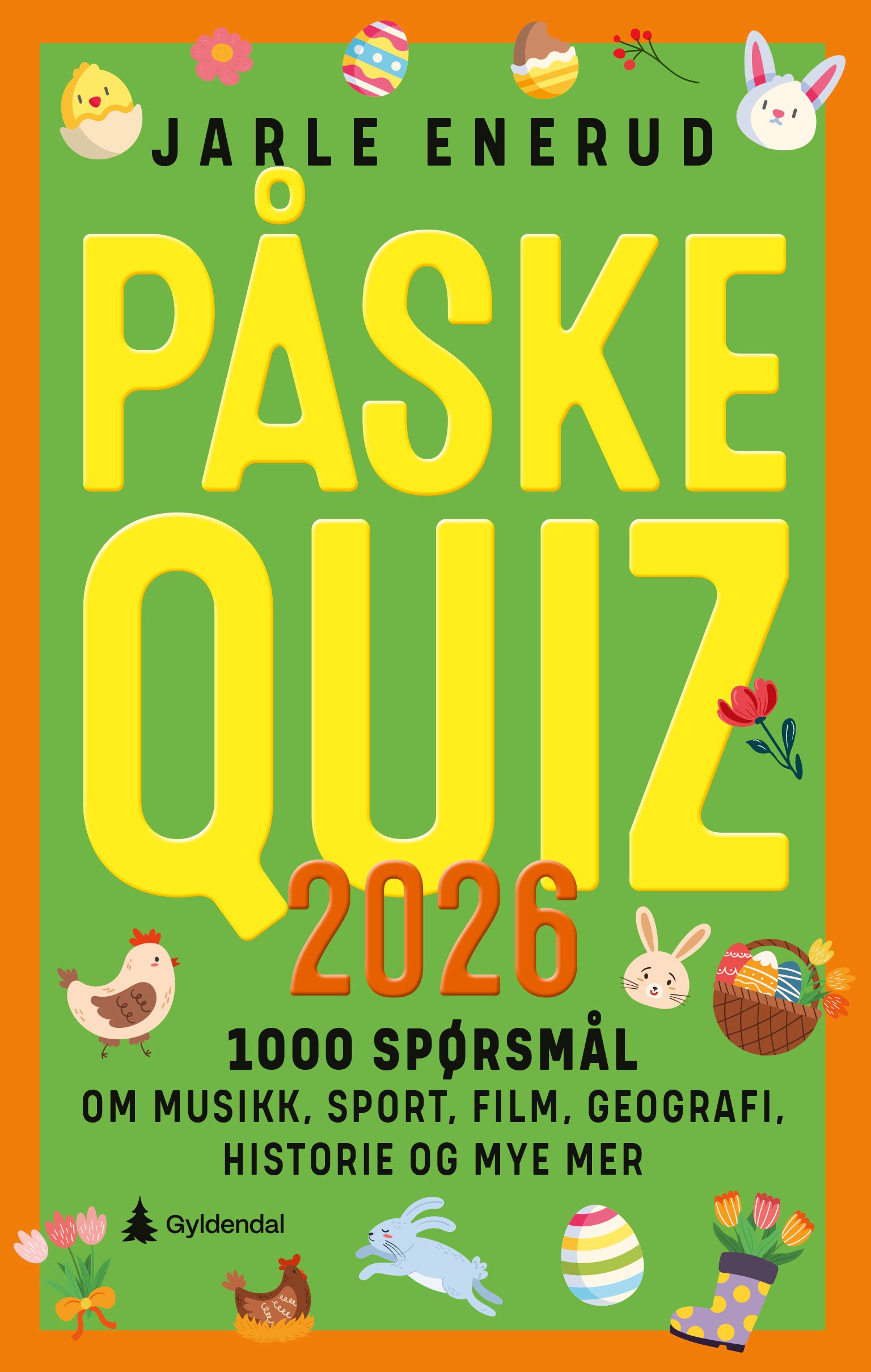 Påskequiz 2026 - 1000 spørsmål om musikk, sport, film, geografi, historie og mye mer