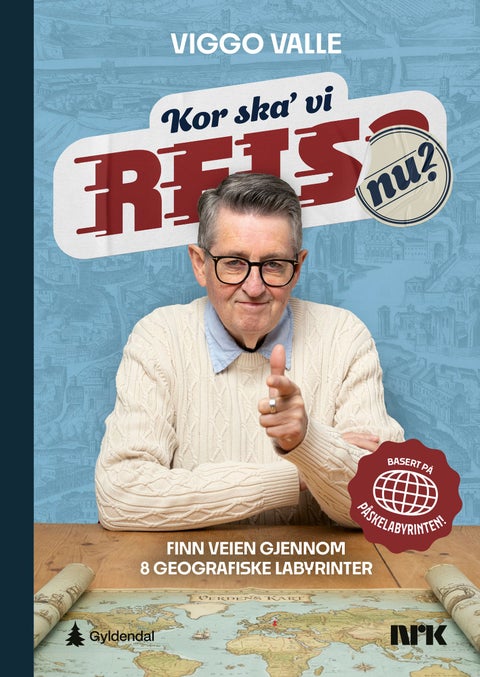 Kor ska' vi reis nu? - finn veien gjennom åtte geografiske labyrinter