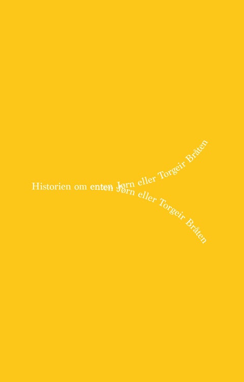 Historien om enten Jørn eller Torgeir Bråten - roman
