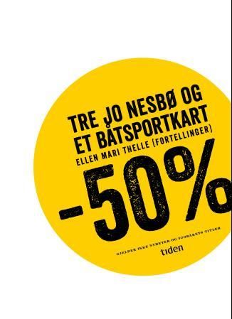 Tre Jo Nesbø og et båtsportkart - fortellinger
