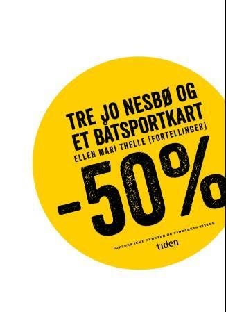 Tre Jo Nesbø og et båtsportkart - fortellinger
