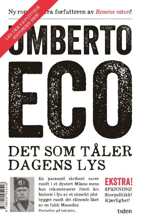 Det som tåler dagens lys
