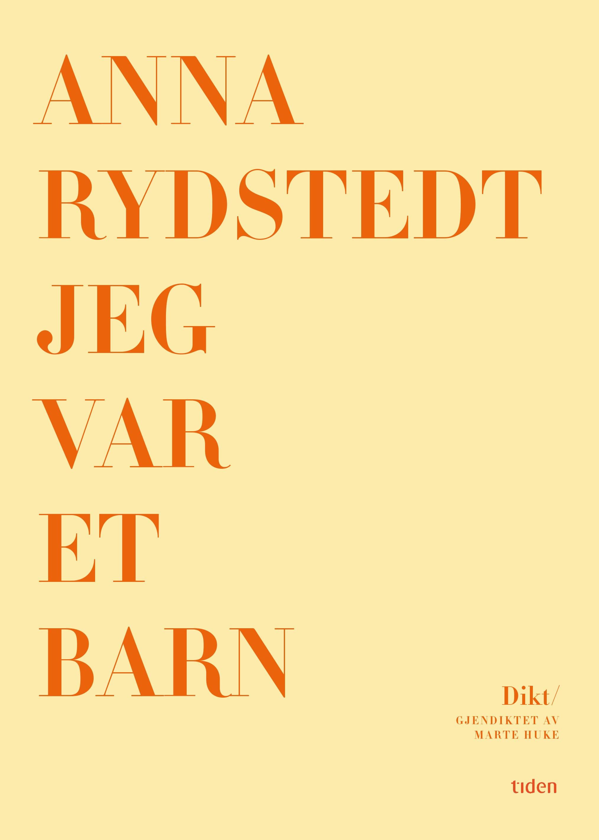 Jeg var et barn - dikt
