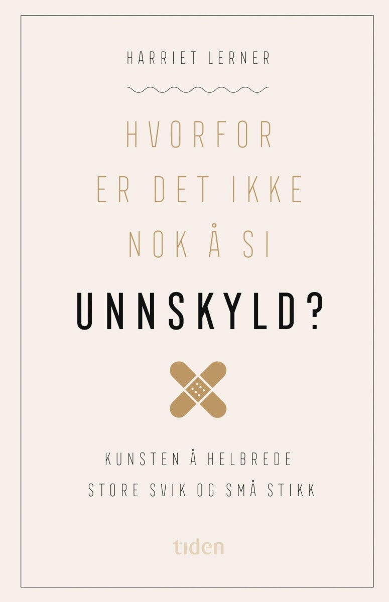 Hvorfor er det ikke nok å si unnskyld?