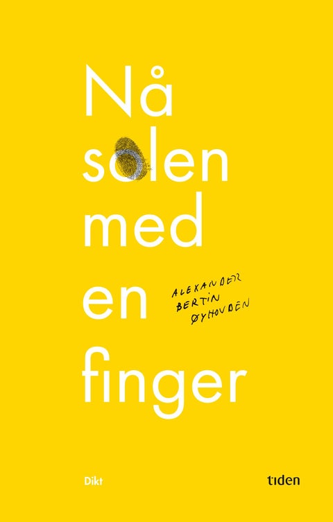Nå solen med en finger - dikt