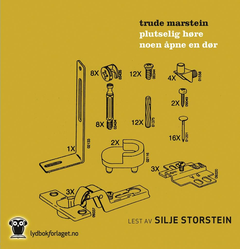 Plutselig høre noen åpne en dør