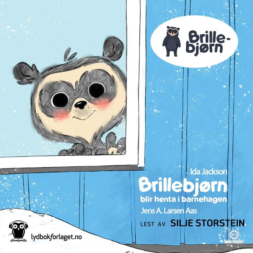 Brillebjørn blir henta i barnehagen