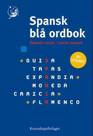 Spansk blå ordbok - spansk-norsk, norsk-spansk