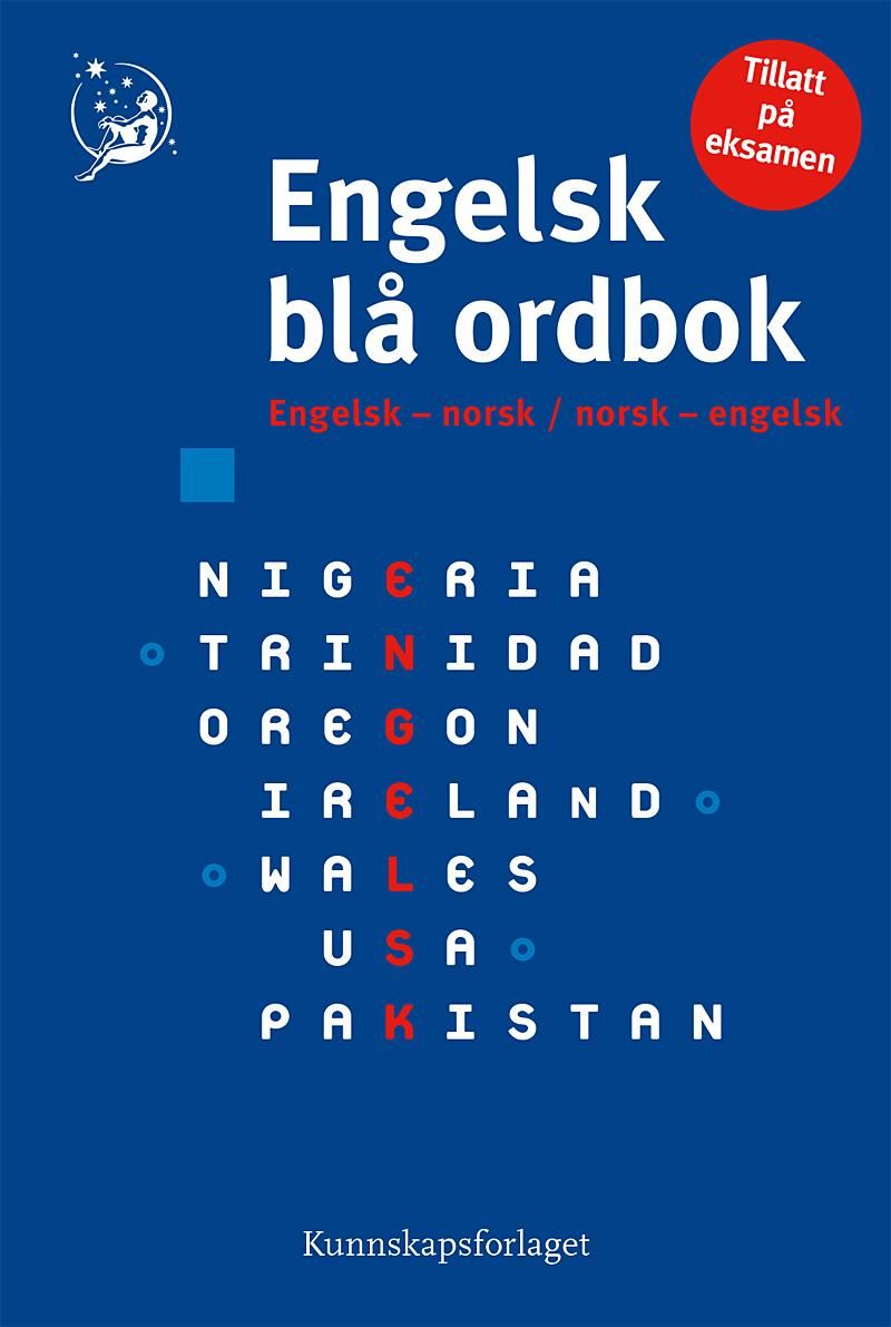 Engelsk blå ordbok - engelsk-norsk/norsk-engelsk