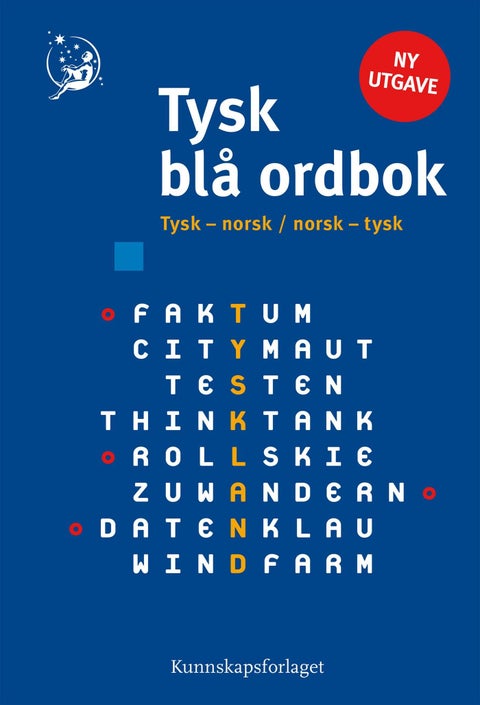 Tysk blå ordbok - tysk-norsk/norsk-tysk