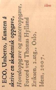 Kunsten Å Skrive En Akademisk Oppgave