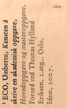 Kunsten Å Skrive En Akademisk Oppgave