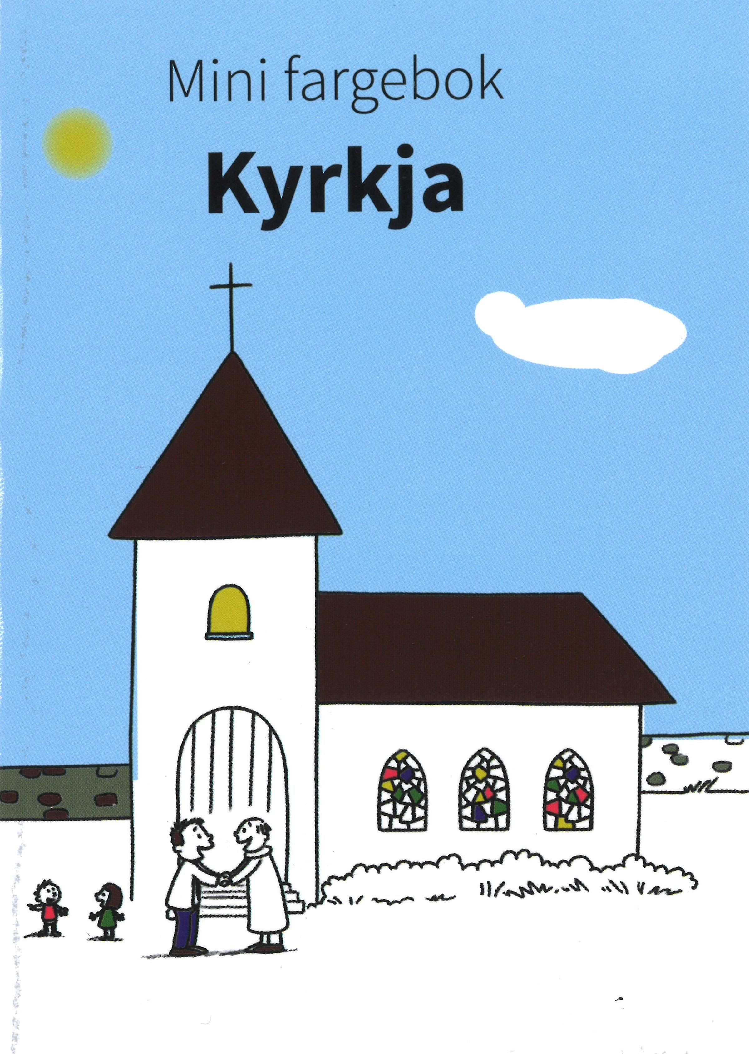 Mini fargebok - kyrkja