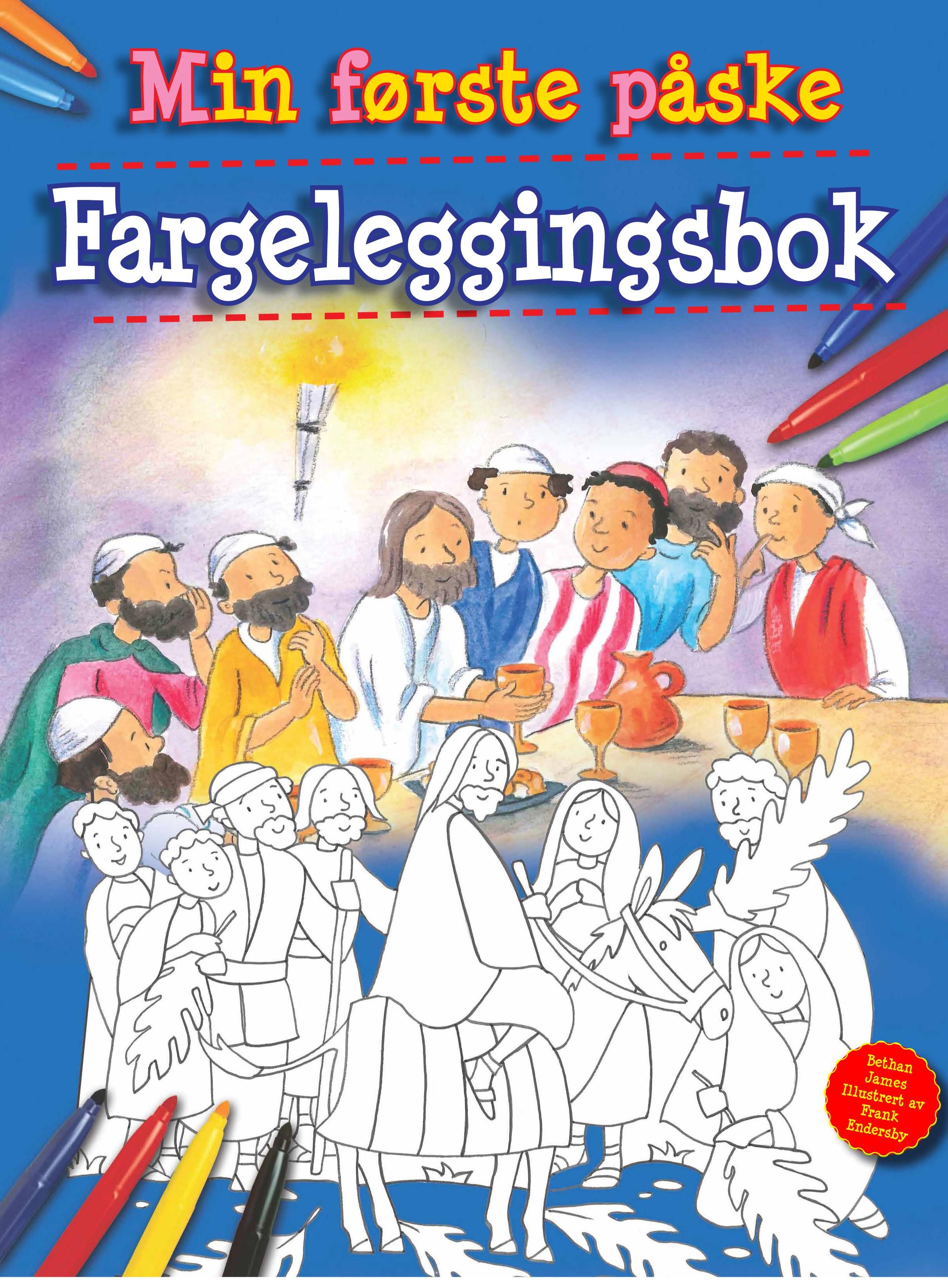 Min første påske - fargeleggingsbok