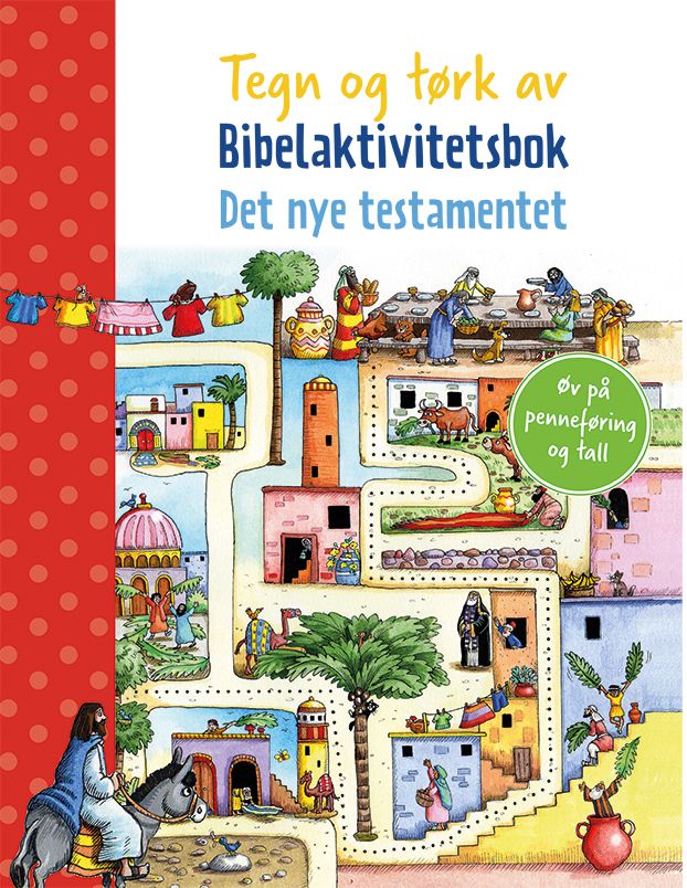 Tegn og tørk av - bibelaktivitetsbok : Det nye testamentet