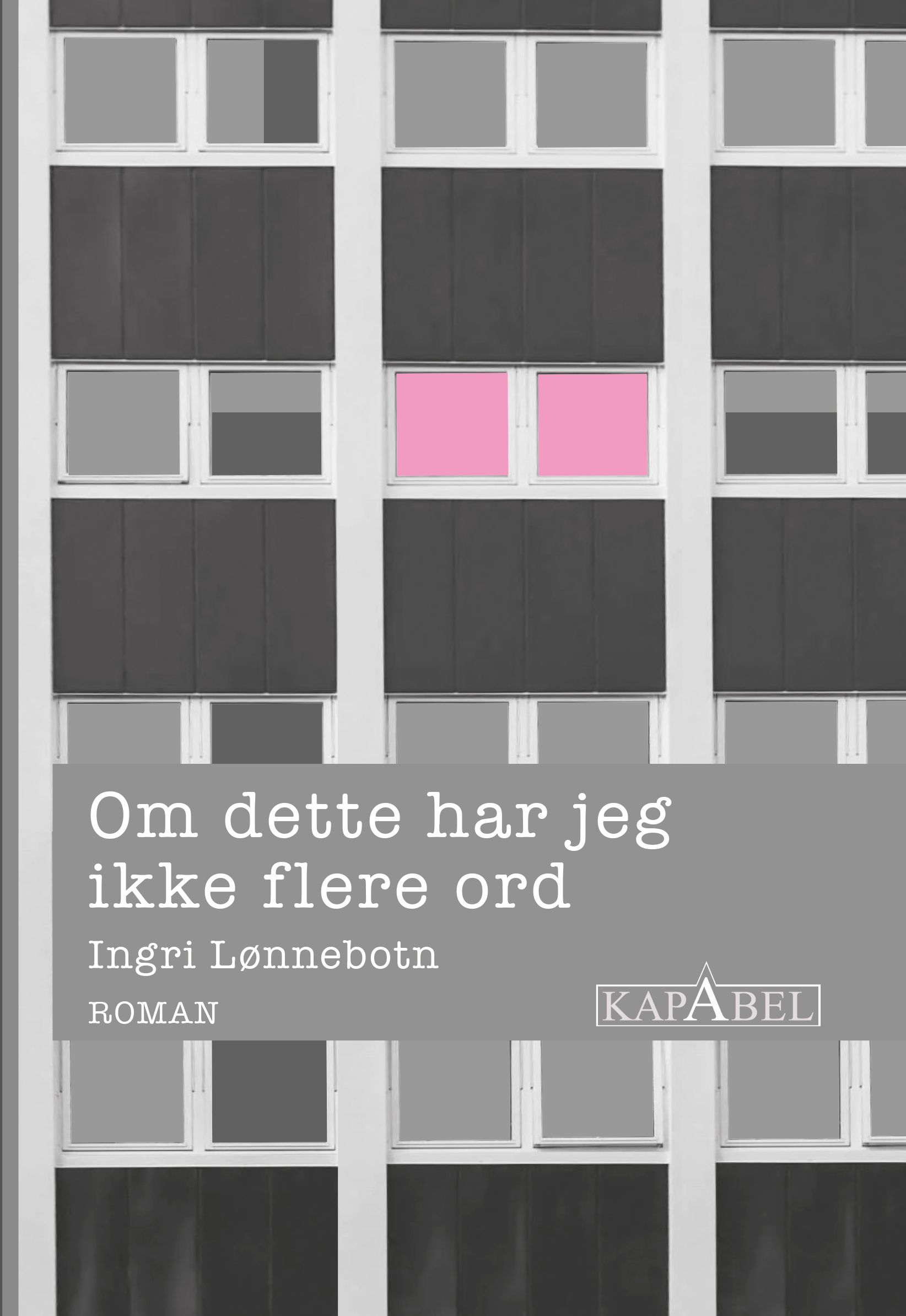 Om dette har jeg ikke flere ord - roman