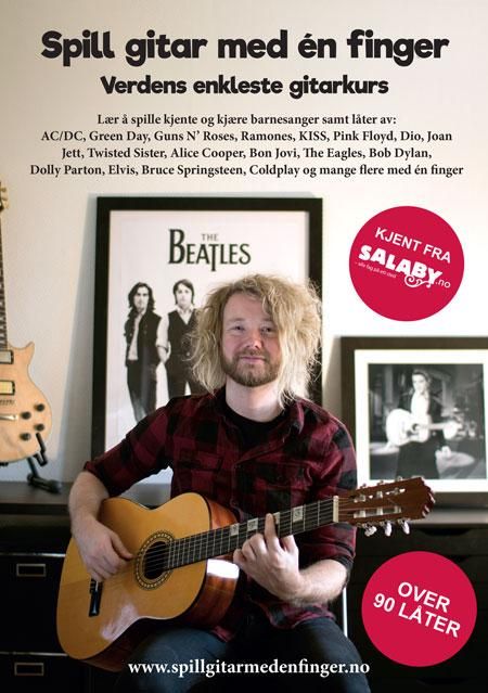 Spill gitar med én finger - verdens enkleste gitarkurs