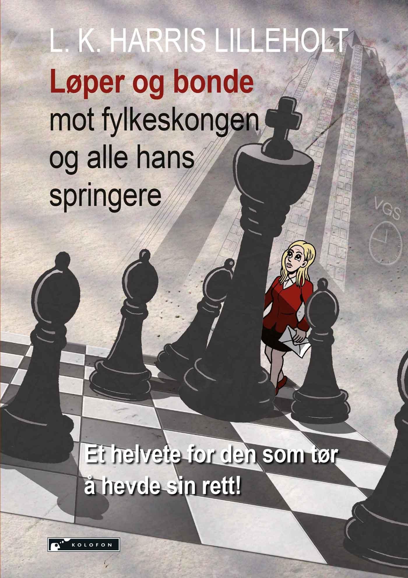 Løper og bonde mot fylkeskongen og alle hans springere - et helvete for den som tør å hevde sin rett!