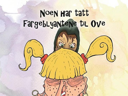 Noen har tatt fargeblyantene til Ove