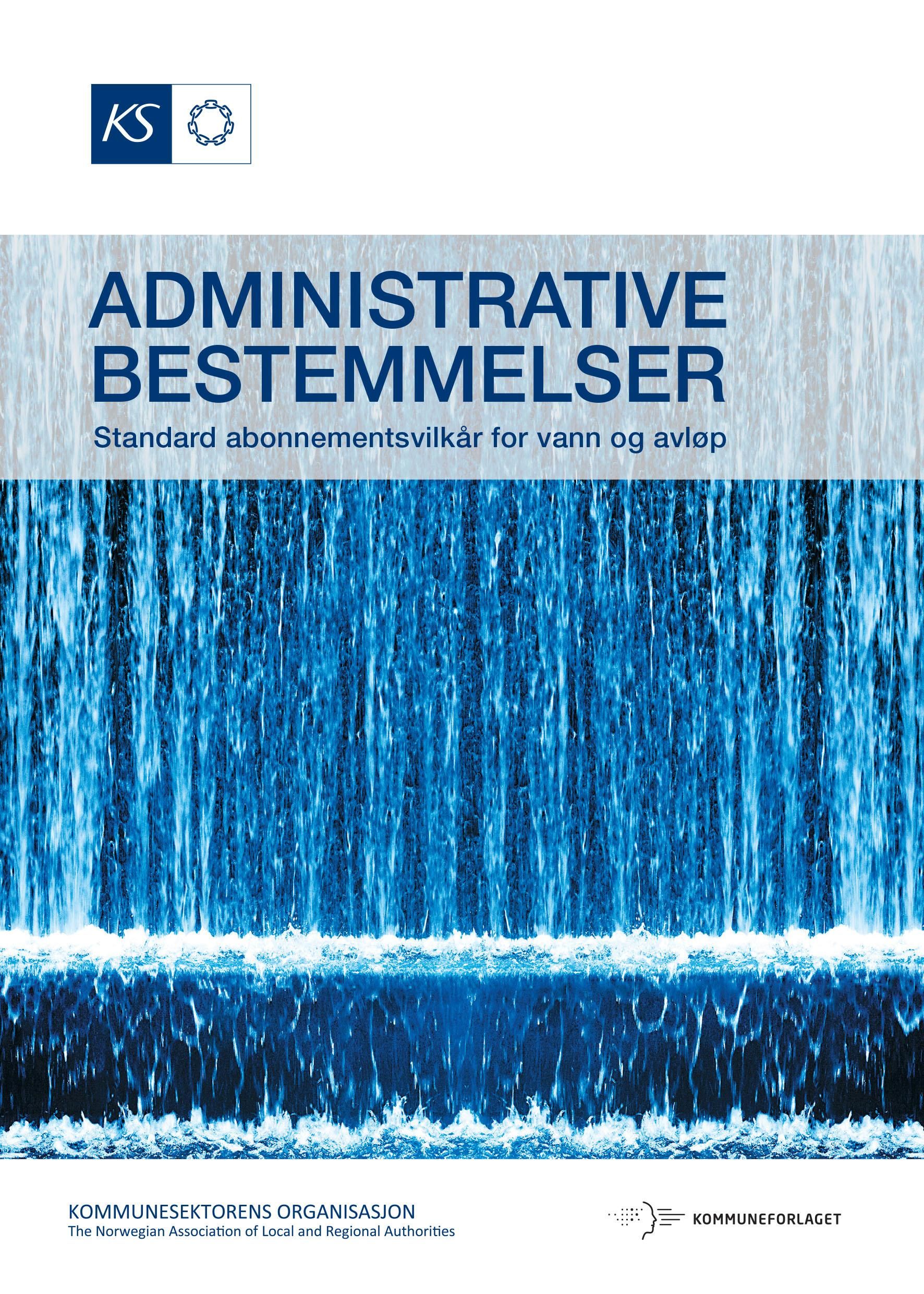 Administrative bestemmelser - standard abonnementsvilkår for vann og avløp