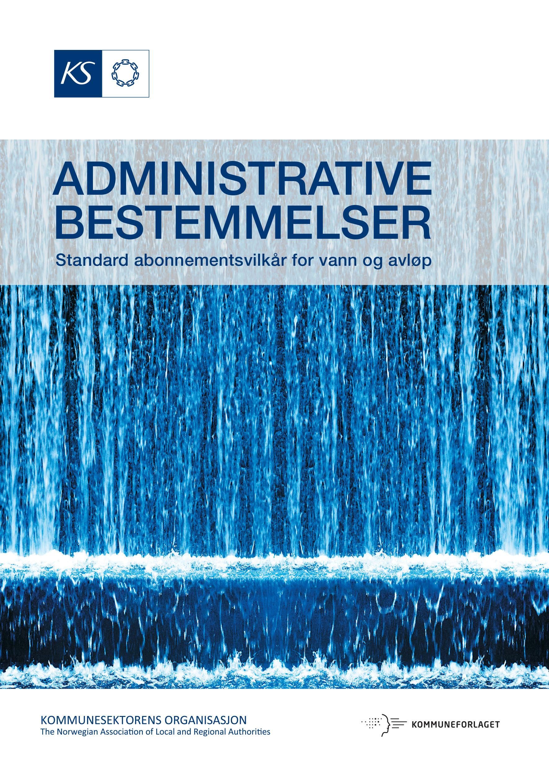 Administrative bestemmelser - standard abonnementsvilkår for vann og avløp
