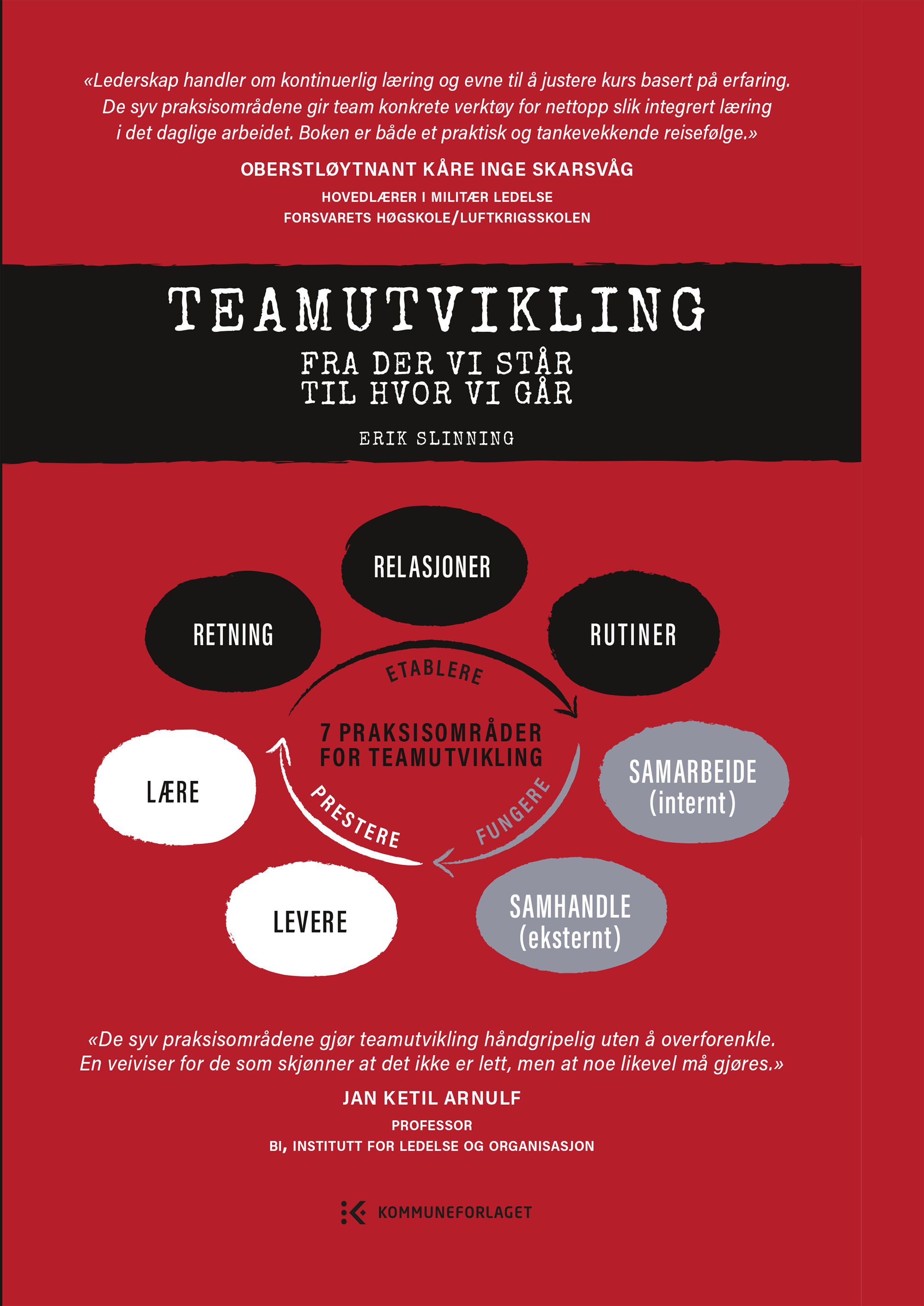 Teamutvikling - fra der vi står til hvor vi går