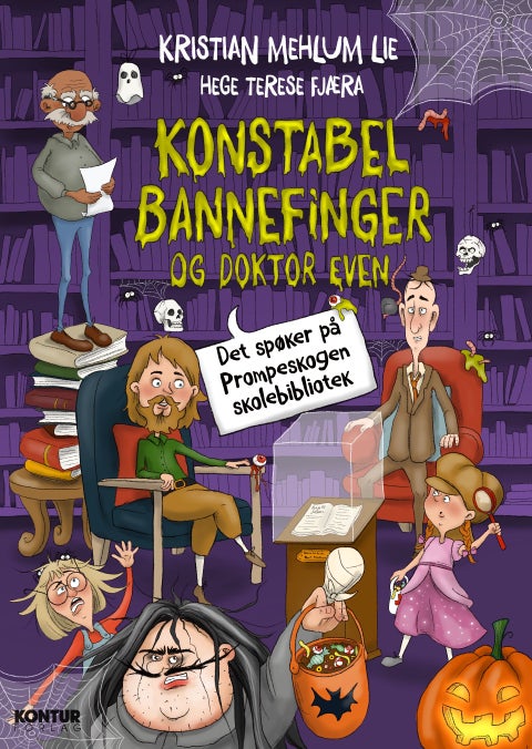 Det spøker på Prompeskogen skolebibliotek