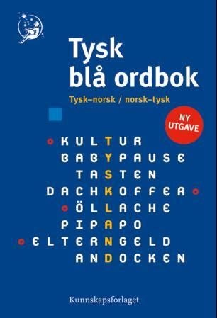 Tysk blå ordbok - tysk-norsk, norsk-tysk