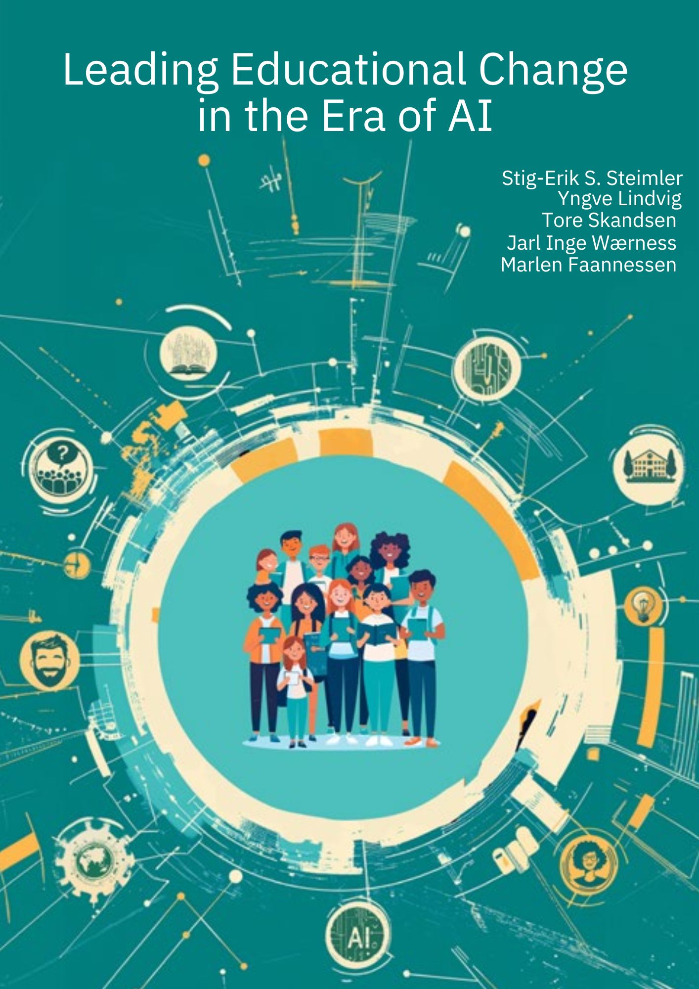 Leading educational change in the era of AI - a handbook for fostering learning organizations with AI assistance