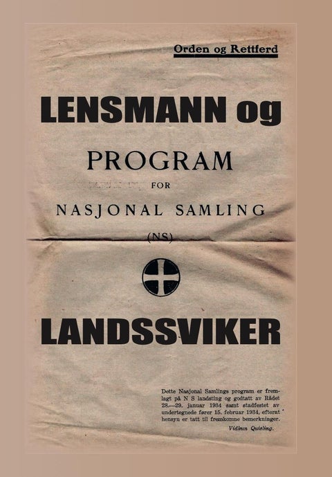 Lensmann og landssviker