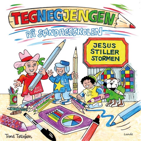 Tegnegjengen på søndagsskolen - sticker bomb