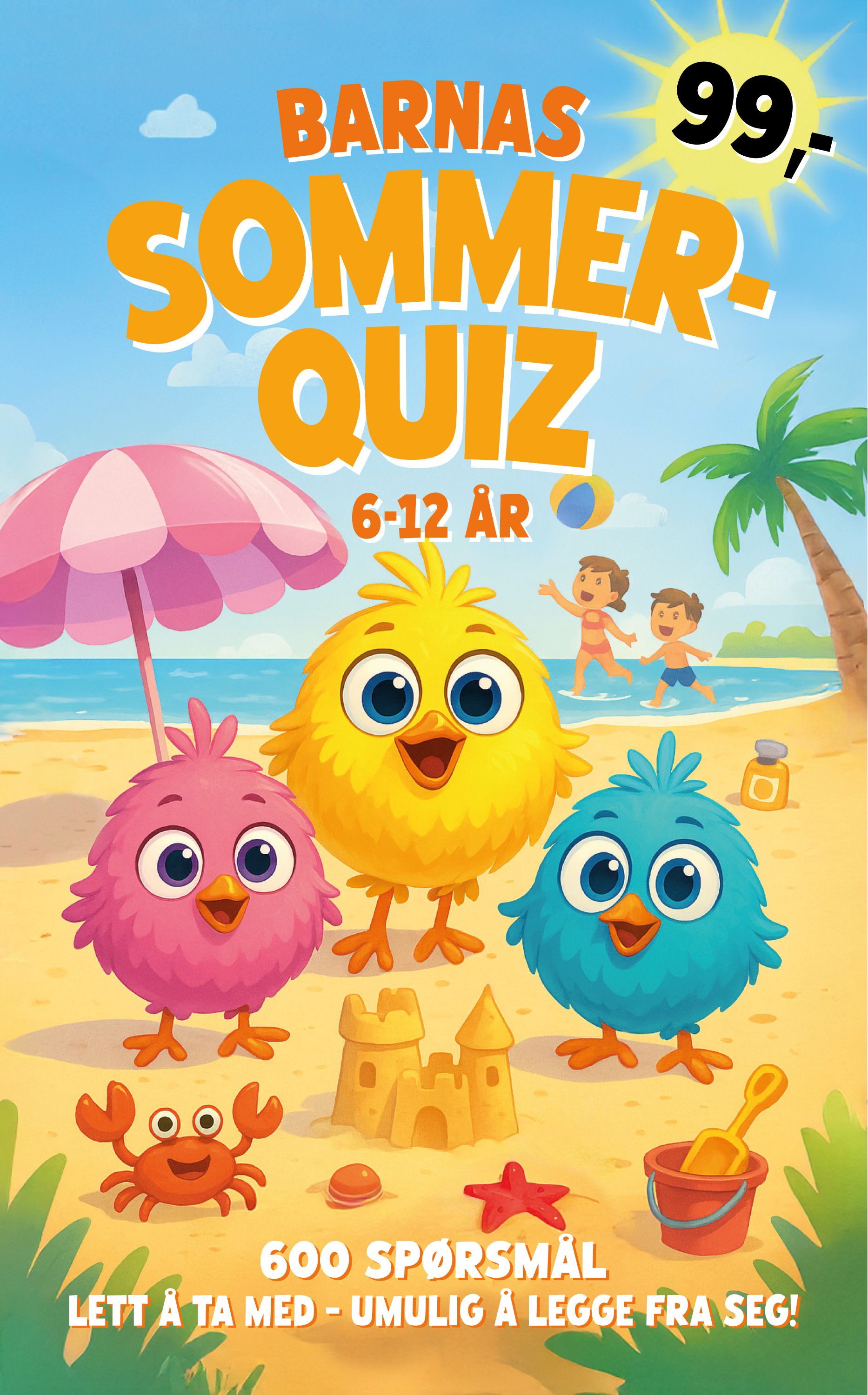 Barnas sommerquiz - 600 spørsmål