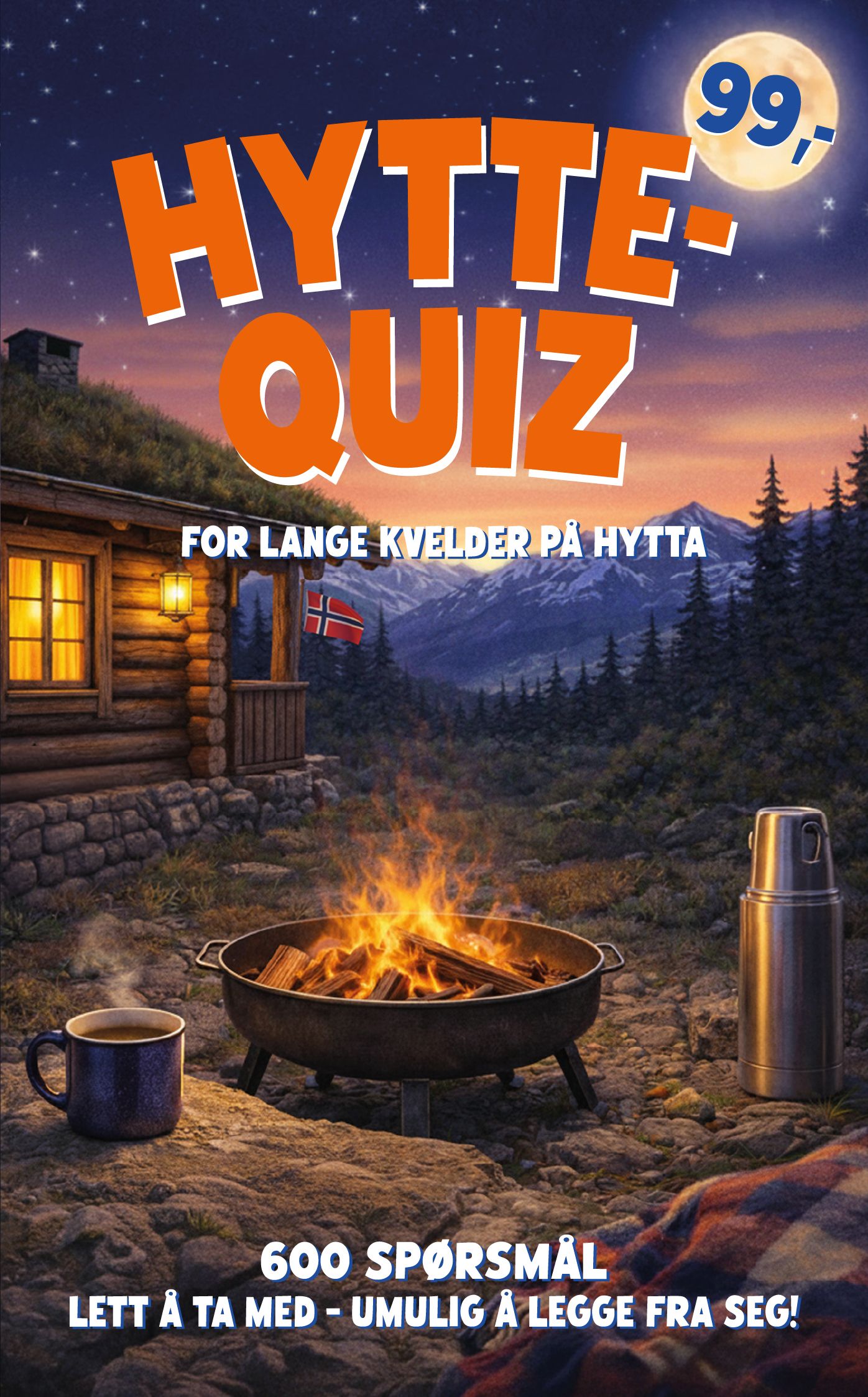 Hyttequiz - 600 spørsmål