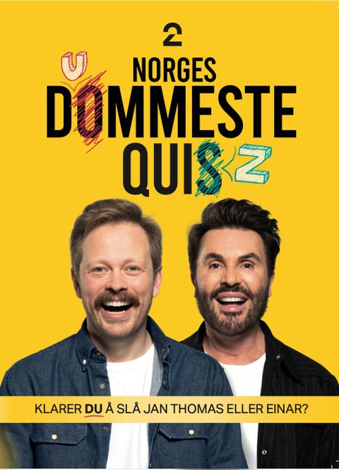 Norges dummeste quiz - klarer du å slå Jan Thomas eller Einar?