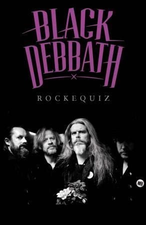 Black debbath - rockequiz