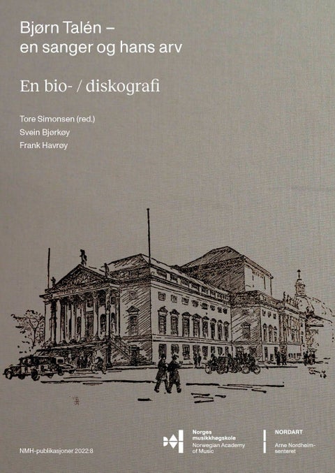 Bjørn Talén - en sanger og hans arv : en bio-/diskografi