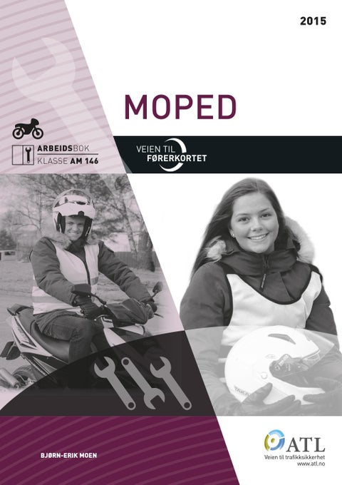 Veien til førerkortet - moped : arbeidsbok, klasse AM 146 : fasit