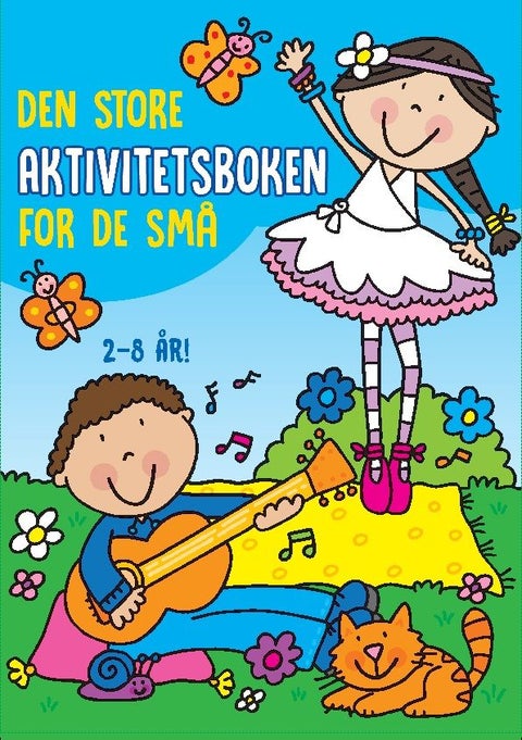 Den store aktivitetsboken for de små. Blå - blå