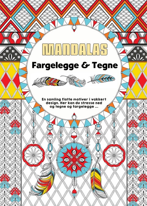 Mandalas fargelegge & tegne
