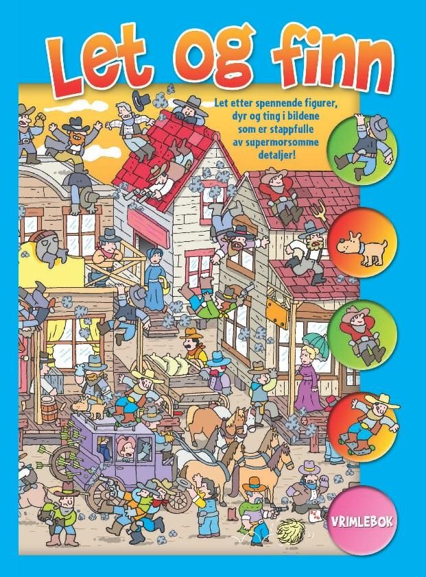 Let og finn - vrimlebok