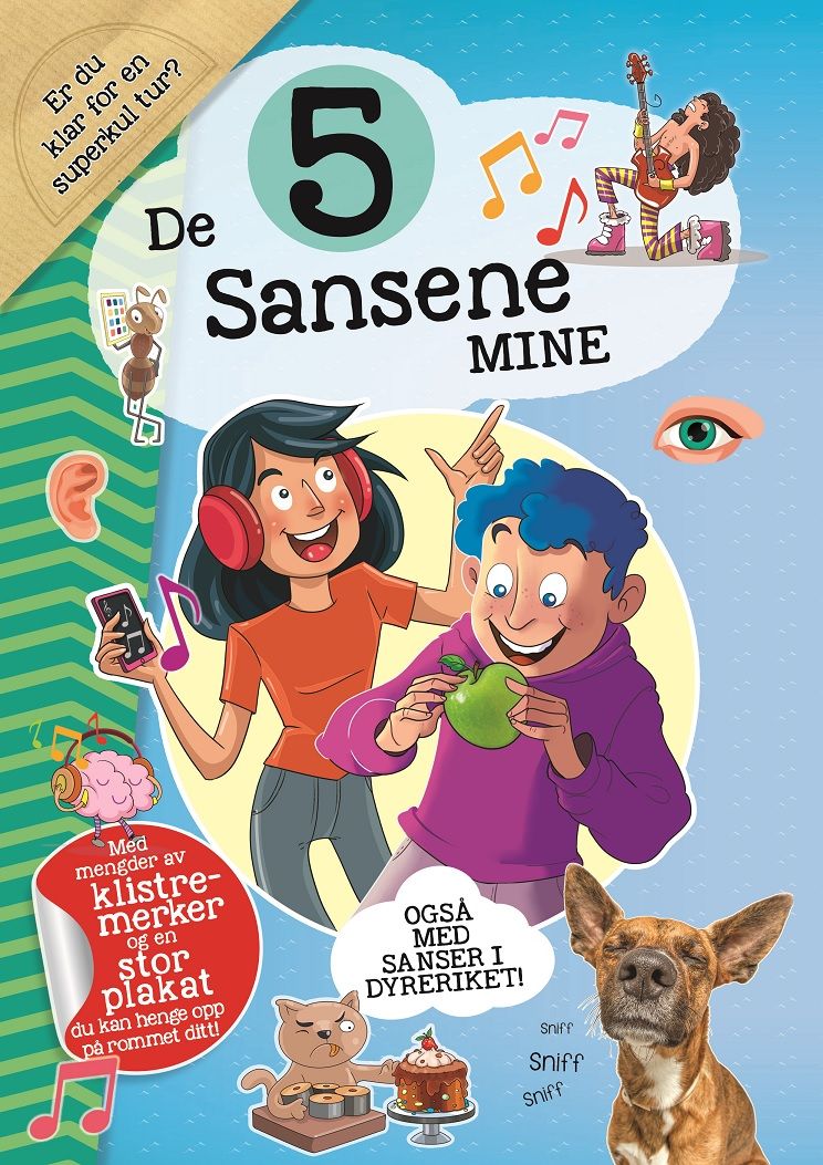 De 5 sansene mine