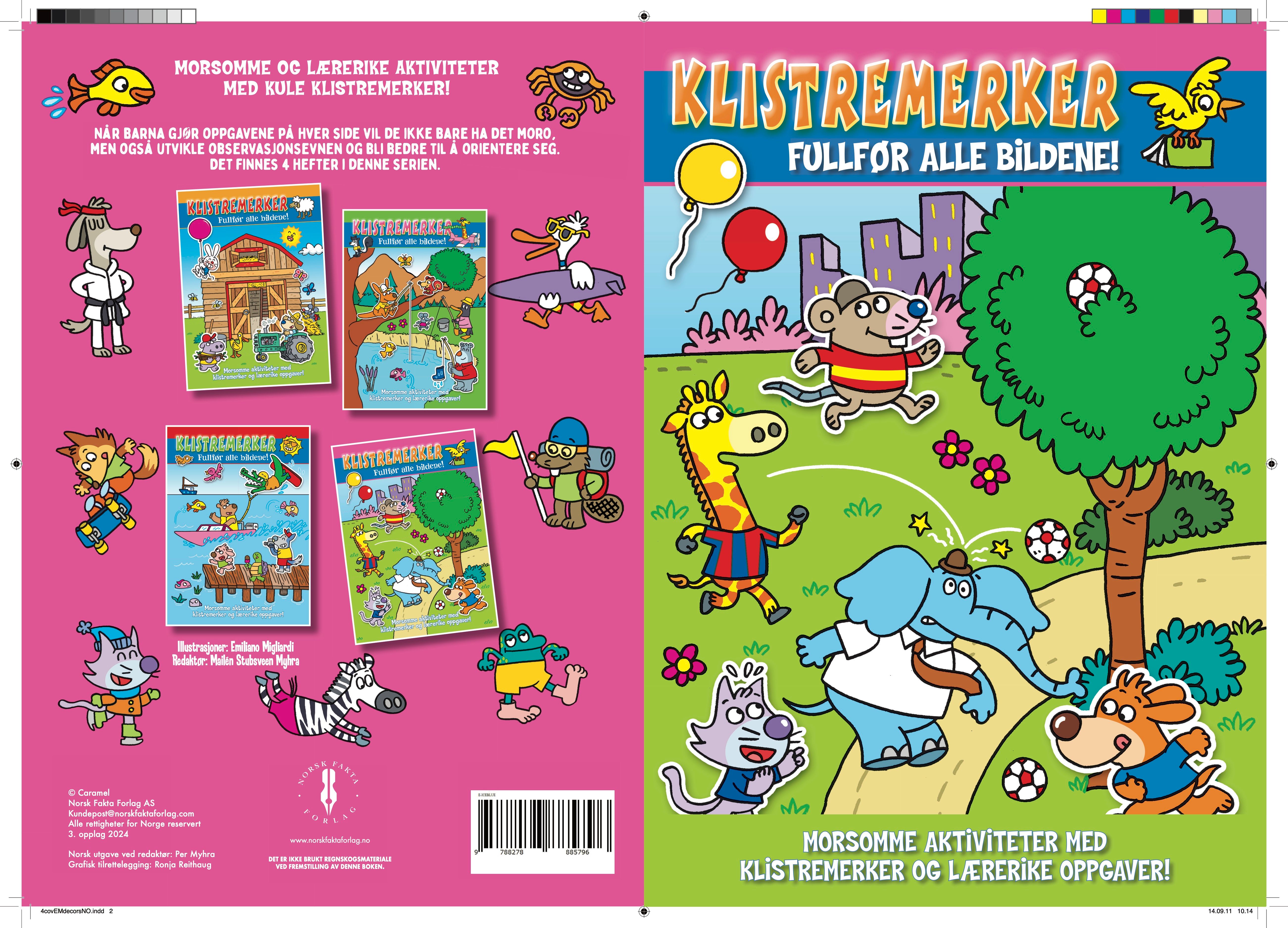 Klistremerker fullfør alle bildene!